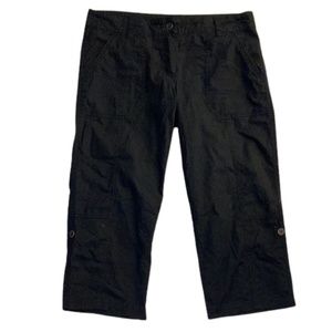 Hummel black cloth Capri Womens pants small